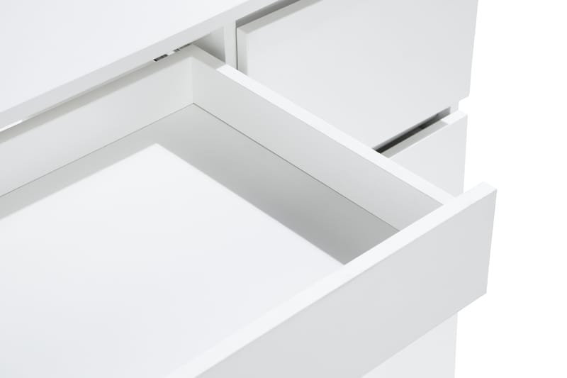 Sminkebord Lyr 94 cm med LED-Belysning - Hvit - Sminkebord & toalettbord - Sminkebord med lamper