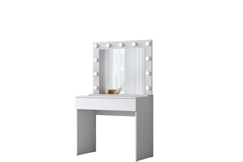Sminkebord Naomori 90 cm - Hvit - Sminkebord & toalettbord