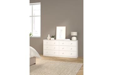 Sundra Sminkebord 143 cm - Hvit - Møbler - Bord - Sminkebord & toalettbord