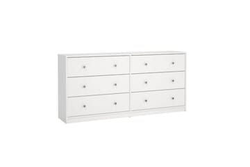Sundra Sminkebord 143 cm - Hvit - Møbler - Bord - Sminkebord & toalettbord