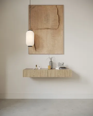 Takayo Sminkebord 110 cm - Eik - Møbler - Bord - Sminkebord & toalettbord