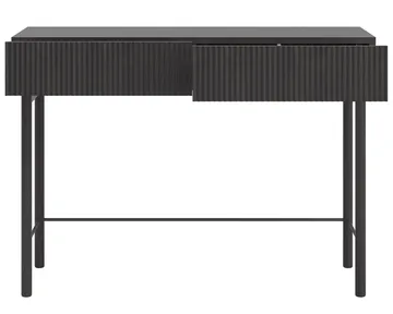 Takayo Sminkebord 110 cm - Svart - Møbler - Bord - Sminkebord & toalettbord