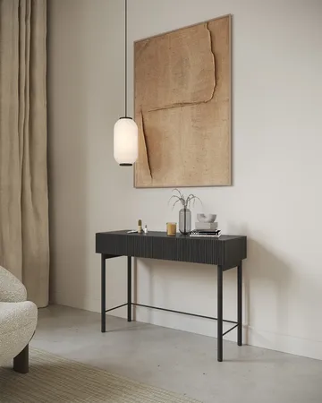 Takayo Sminkebord 110 cm - Svart - Møbler - Bord - Sminkebord & toalettbord