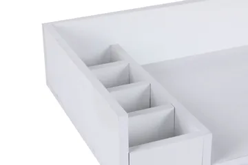 Timiza Sminkbord 100 cm - Hvit/Svart - Møbler - Bord - Sminkebord & toalettbord