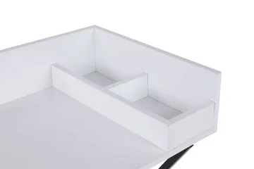 Timiza Sminkbord 100 cm - Hvit/Svart - Møbler - Bord - Sminkebord & toalettbord