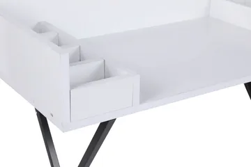 Timiza Sminkbord 100 cm - Hvit/Svart - Møbler - Bord - Sminkebord & toalettbord