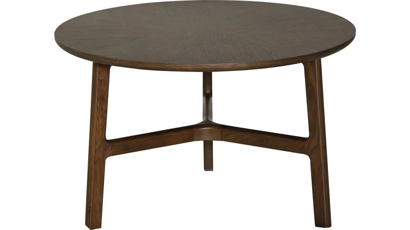 Sofabord Älvros 65 cm - Brunlakkert eik - Møbler - Bord - Sofabord & salongbord
