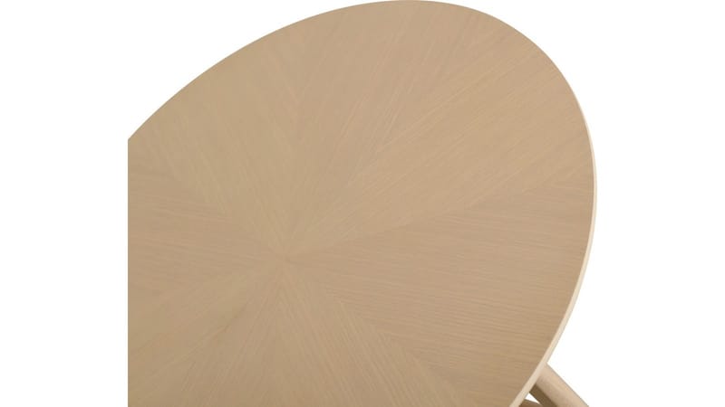 Sofabord Älvros 65 cm - Brunlakkert og hvitpigmentert eik - Møbler - Bord - Sofabord & salongbord