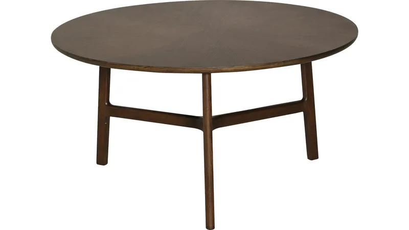 Sofabord Älvros 85 cm - Brunlakkert eik - Møbler - Bord - Sofabord & salongbord