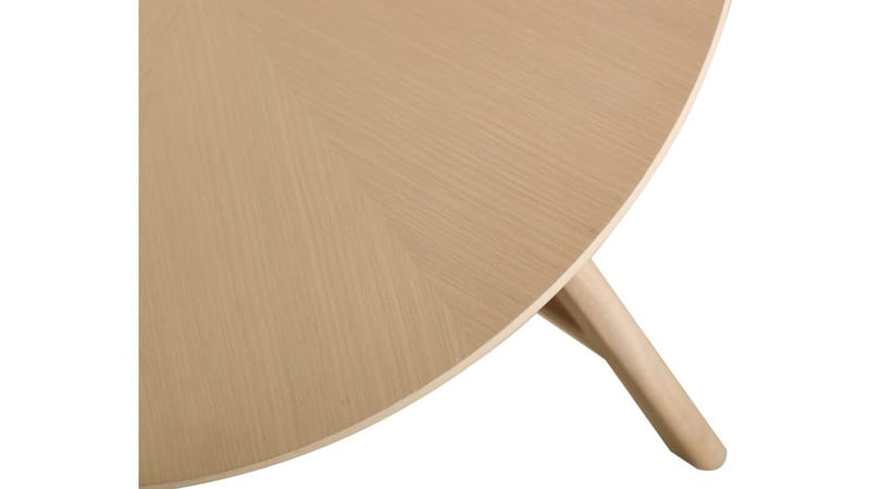 Sofabord Älvros 85 cm - Hvitpigmentert eik - Møbler - Bord - Sofabord & salongbord