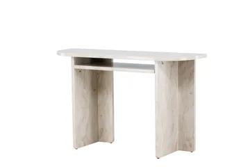 Ålesund Travertin Sidebord 120x40 cm - Beige - Møbler - Bord - Sofabord & salongbord