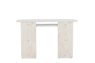 Ålesund Travertin Sidebord 120x40 cm - Beige - Møbler - Bord - Sofabord & salongbord