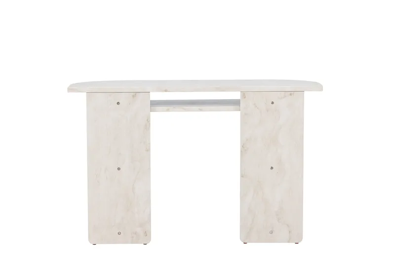 Ålesund Travertin Sidebord 120x40 cm - Beige - Møbler - Bord - Sofabord & salongbord