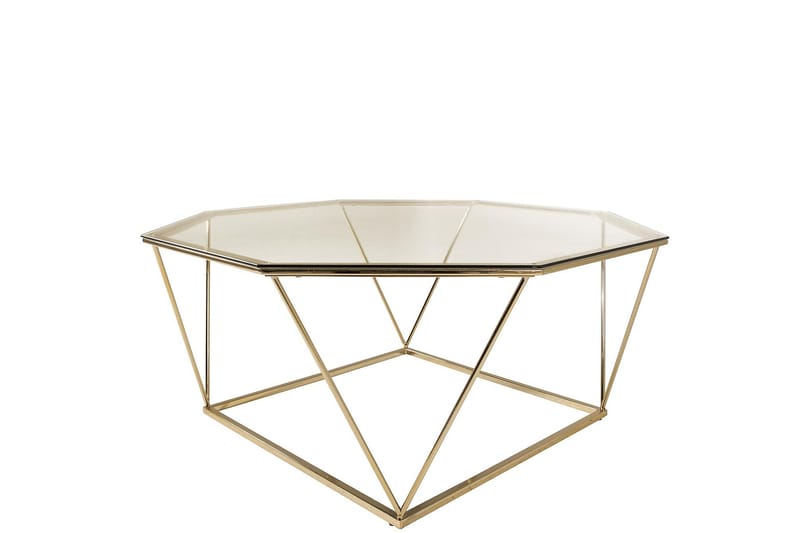 Sofabord Österlen 100 cm - Transparent - Sofabord & salongbord