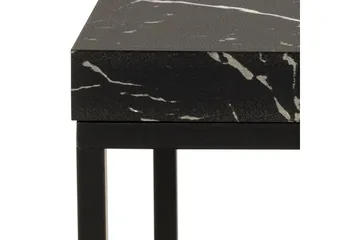 Adisan Sofabord 40x40 cm - Sort - Møbler - Bord - Sofabord & salongbord