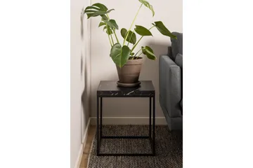 Adisan Sofabord 40x40 cm - Sort - Møbler - Bord - Sofabord & salongbord