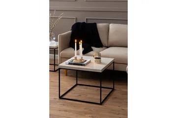 Adisan Sofabord 60x60 cm - Beige - Møbler - Bord - Sofabord & salongbord