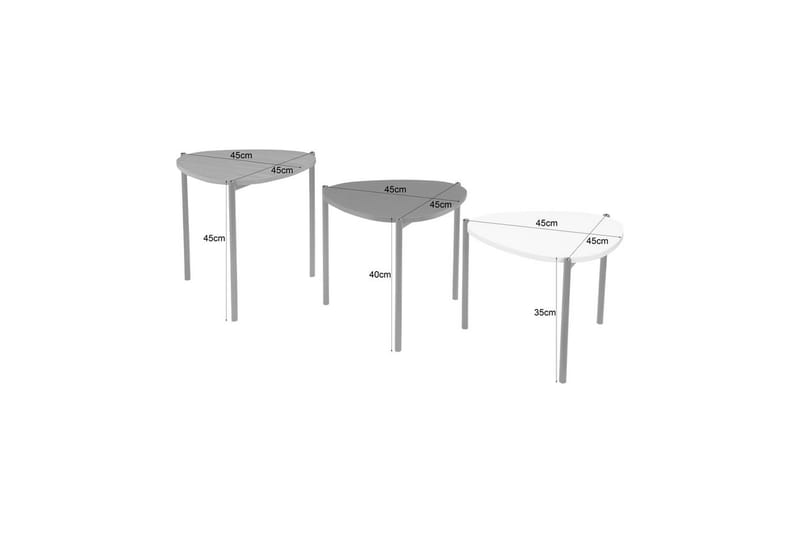 Sofabord Alek Set - Møbler - Bord - Sofabord & salongbord