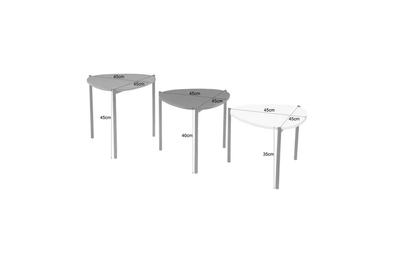 Sofabord Alek Set - Møbler - Bord - Sofabord & salongbord