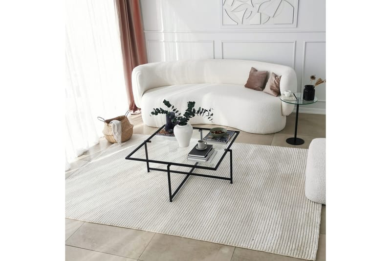 Alskaliden Sofabord 85x35x85 cm - Svart - Møbler - Bord - Sofabord & salongbord