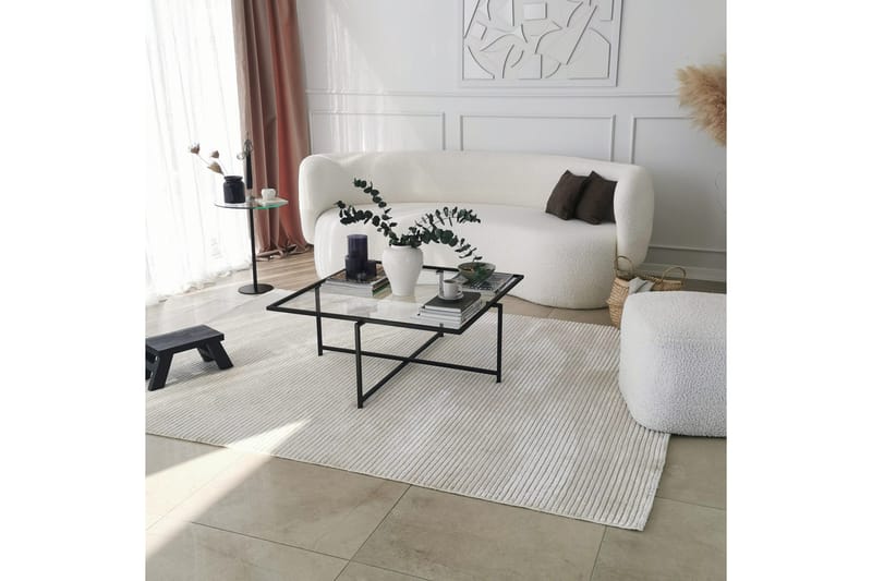 Alskaliden Sofabord 85x35x85 cm - Svart - Møbler - Bord - Sofabord & salongbord