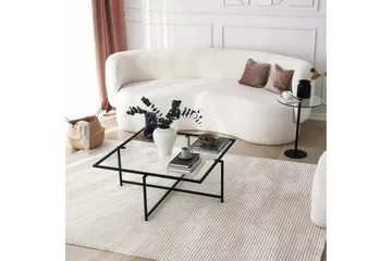 Alskaliden Sofabord 85x35x85 cm - Svart - Møbler - Bord - Sofabord & salongbord