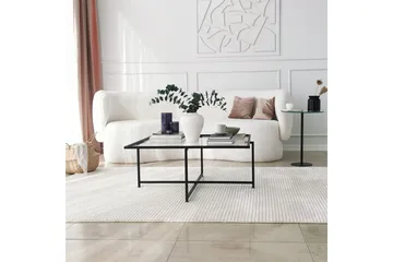 Alskaliden Sofabord 85x35x85 cm - Svart - Møbler - Bord - Sofabord & salongbord