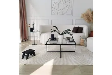 Alskaliden Sofabord 85x35x85 cm - Svart - Møbler - Bord - Sofabord & salongbord