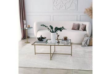 Alskaliden Sofabord 94x35x94 cm - Guld - Møbler - Bord - Sofabord & salongbord