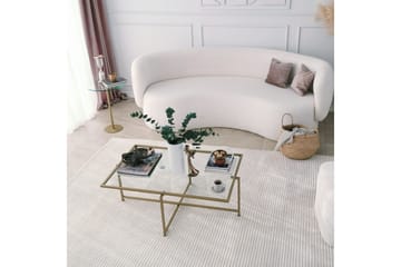 Alskaliden Sofabord 94x35x94 cm - Guld - Møbler - Bord - Sofabord & salongbord