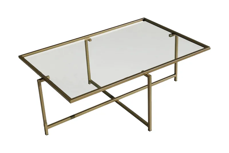 Alskaliden Sofabord 94x35x94 cm, Guld