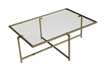 Alskaliden Sofabord 94x35x94 cm - Guld - Møbler - Bord - Sofabord & salongbord