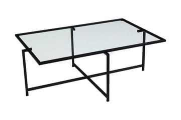 Alskaliden Sofabord 94x35x94 cm - Svart - Møbler - Bord - Sofabord & salongbord