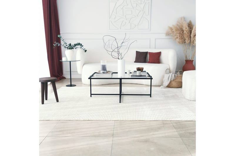 Alskaliden Sofabord 94x35x94 cm - Svart - Møbler - Bord - Sofabord & salongbord