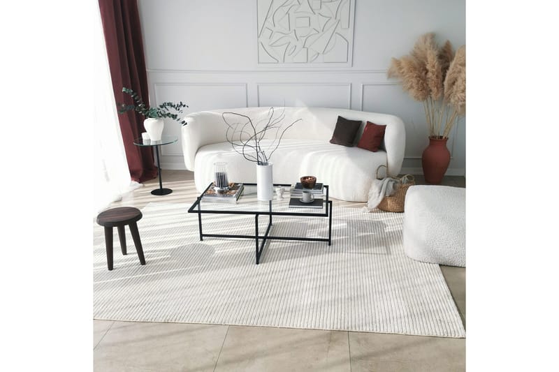 Alskaliden Sofabord 94x35x94 cm - Svart - Møbler - Bord - Sofabord & salongbord