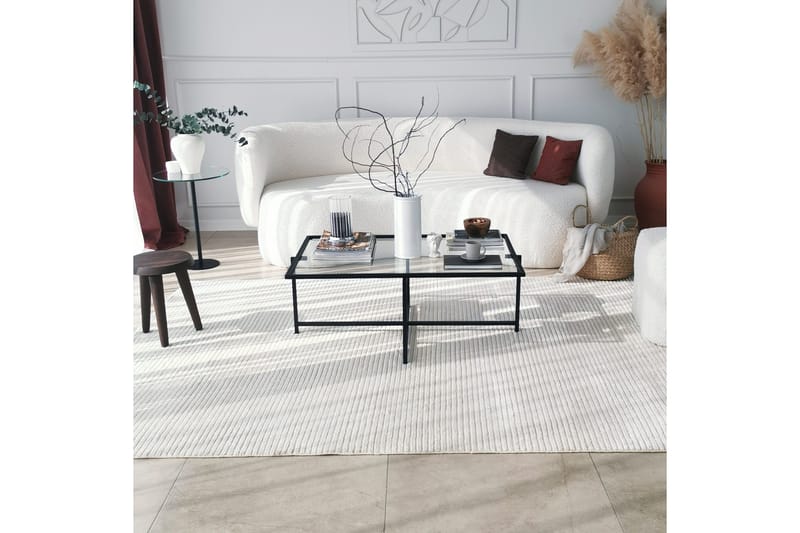 Alskaliden Sofabord 94x35x94 cm - Svart - Møbler - Bord - Sofabord & salongbord