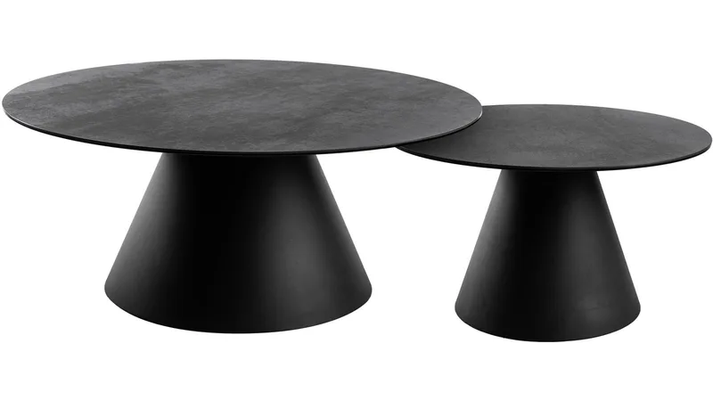 Sofabord Alvros 59 cm - Brunsvart - Møbler - Bord - Sofabord & salongbord