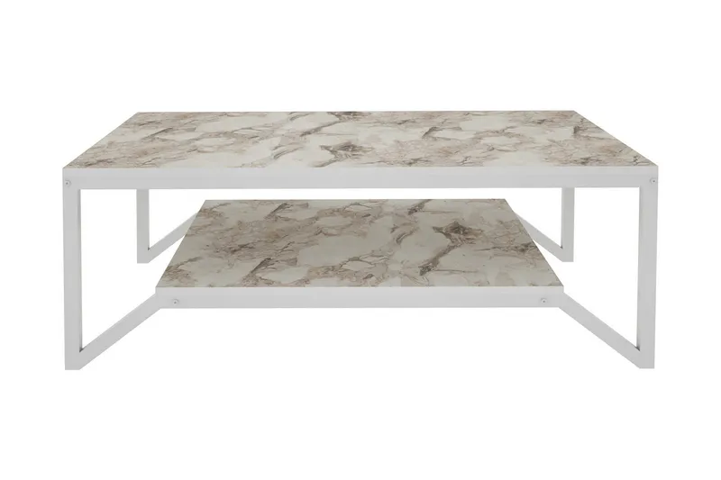 Andifli Sofabord 60x45,8x120 cm, Hvit