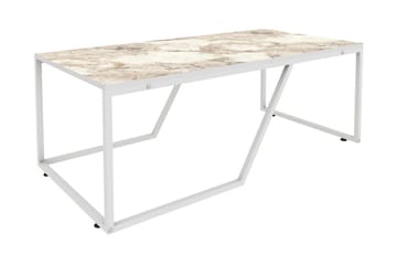 Andifli Sofabord 60x48x120 cm - Hvit - Møbler - Bord - Sofabord & salongbord