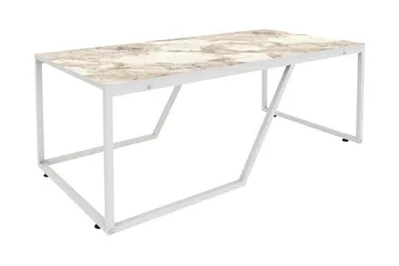 Andifli Sofabord 60x48x120 cm - Hvit - Møbler - Bord - Sofabord & salongbord