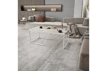 Andifli Sofabord 60x48x120 cm - Hvit - Møbler - Bord - Sofabord & salongbord