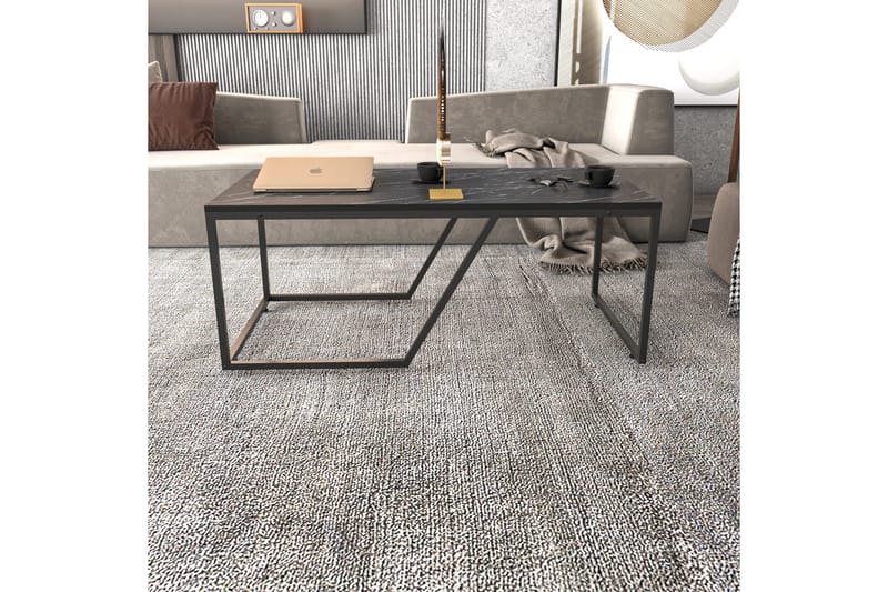 Andifli Sofabord 60x48x120 cm - Svart - Møbler - Bord - Sofabord & salongbord