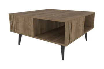 Andifli Sofabord 89,6x46,5x89,6 cm - Brun - Møbler - Bord - Sofabord & salongbord