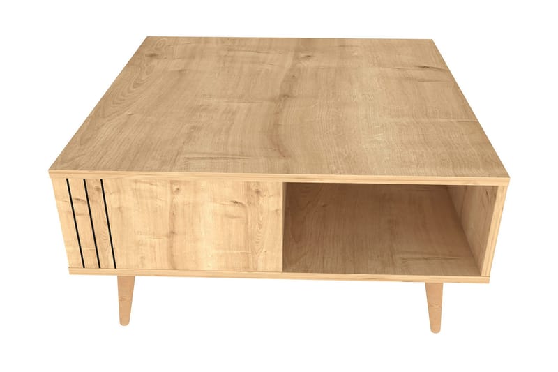 Andifli Sofabord 89,6x46,5x89,6 cm, Eik