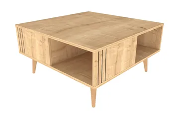 Andifli Sofabord 89,6x46,5x89,6 cm - Eik - Møbler - Bord - Sofabord & salongbord