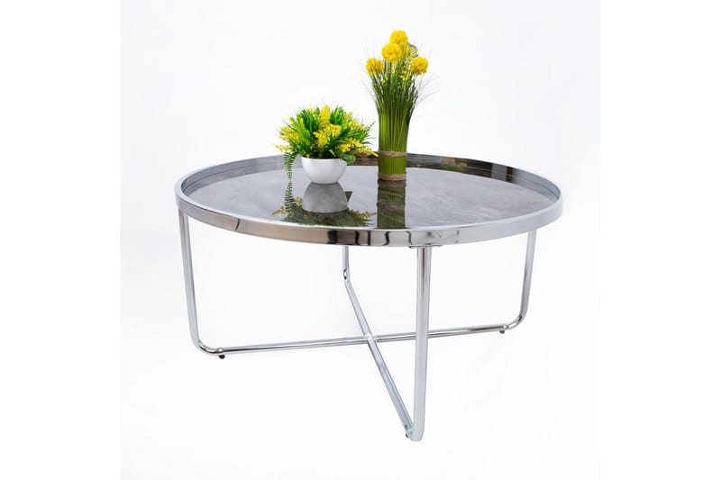 Astor Sofabord 80x40 cm Grå - Møbler - Bord - Sofabord & salongbord