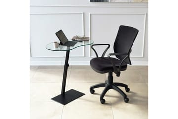 Athodna Sofabord 70x40x70 cm Oval - Svart - Møbler - Bord - Sofabord & salongbord