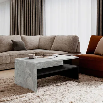 Sofabord Baros - Betonglys - Møbler - Bord - Sofabord & salongbord