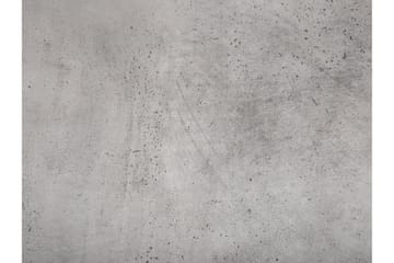Barreras Rektangulært Salongbord i Metall med Betonglook - Grå - Møbler - Bord - Sofabord & salongbord