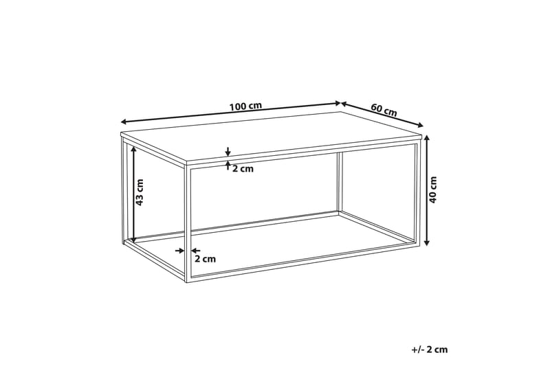 Barreras Sofabord - Grå - Møbler - Bord - Sofabord & salongbord